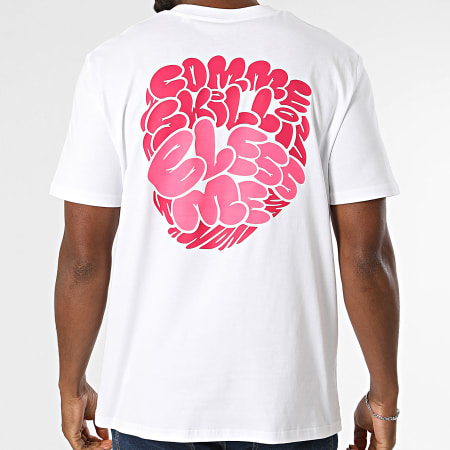 Kanoé X Mise A Jour - Tee Shirt Oversize Bless Me Blanc