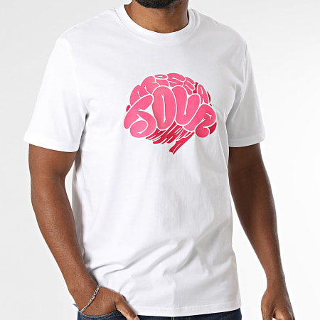 Kanoé X Mise A Jour - Tee Shirt Oversize Bless Me Blanc
