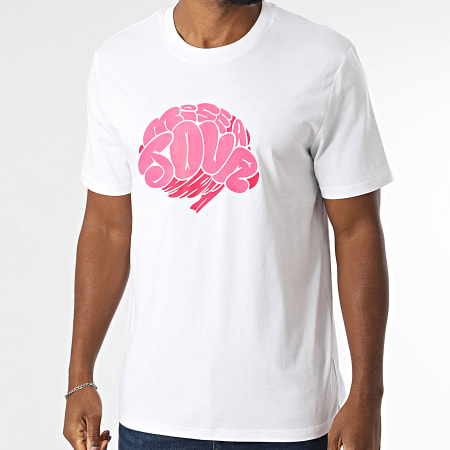 Kanoé X Mise A Jour - Tee Shirt Oversize Bless Me Blanc