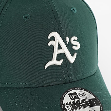 New Era - Casquette MLB Recycled Midi 9Forty Oakland Athletics 60771849 Vert Foncé