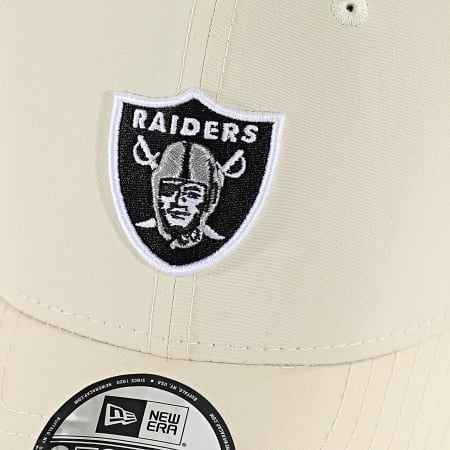 New Era - Casquette NFL Recycled Midi 9Forty Las Vegas Raiders 60771884 Beige