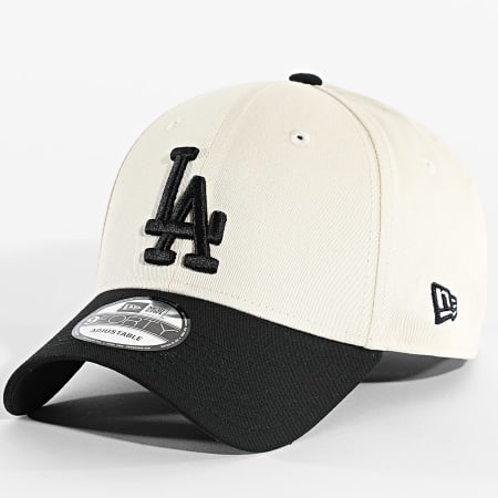 New Era - Gorra MLB Colour Block 9Forty LA Los Angeles Dodgers 60771835 Beige Negro