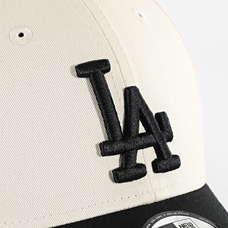 New Era - Gorra MLB Colour Block 9Forty LA Los Angeles Dodgers 60771835 Beige Negro