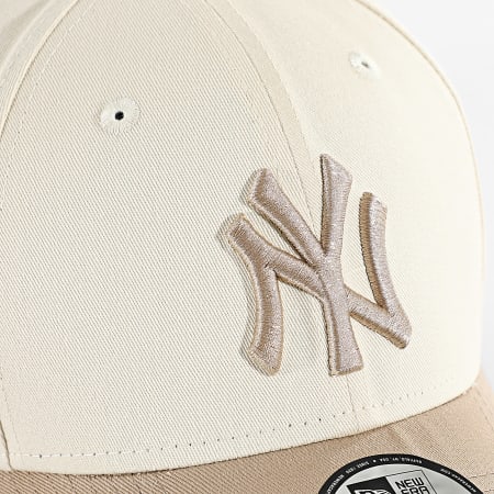 New Era - Casquette MLB Colour Block 9Forty NY New York Yankees 60771836 Beige