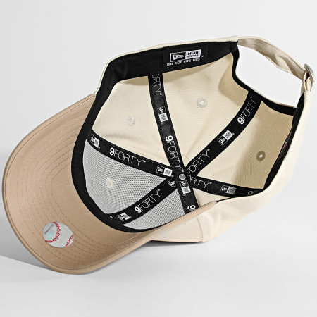 New Era - Casquette MLB Colour Block 9Forty NY New York Yankees 60771836 Beige