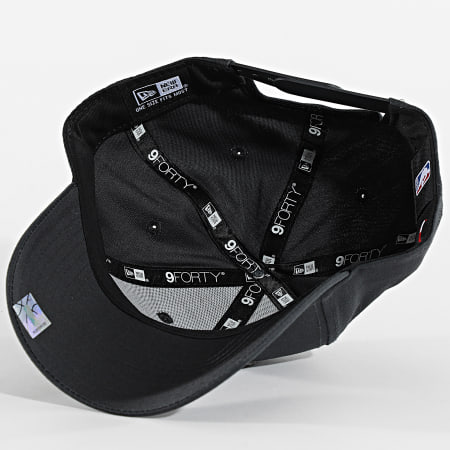 New Era - Casquette NBA Metallic 9Forty Chicago Bulls 60771847 Gris Anthracite