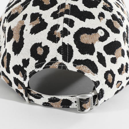 New Era - Casquette Femme 9Forty NY Yankees 60771750 Beige Noir Léopard