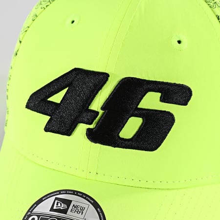 New Era - Casquette AOP 9Forty VR46 60772077 Jaune Fluo