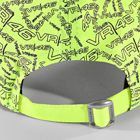 New Era - Casquette AOP 9Forty VR46 60772077 Jaune Fluo