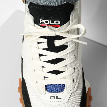 Polo Ralph Lauren - Baskets Eldridge White Black Royal Blue