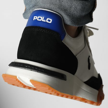 Polo Ralph Lauren - Baskets Eldridge White Black Royal Blue
