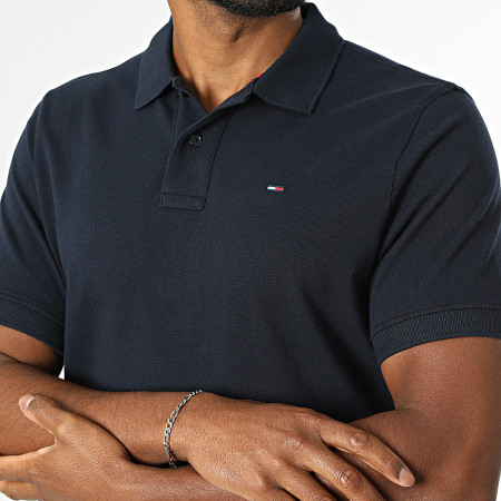 Tommy Jeans - Polo Manches Courtes Regular Fit Essential 2711 Bleu Marine