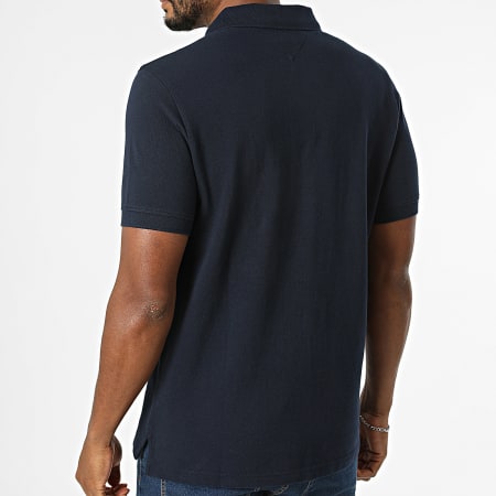 Tommy Jeans - Polo Manches Courtes Regular Fit Essential 2711 Bleu Marine