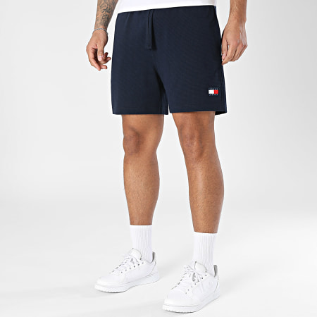 Tommy Jeans - Short Jogging Waffle 3016 Bleu Marine