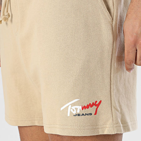 Tommy Jeans - Short Jogging Signature 3017 Beige