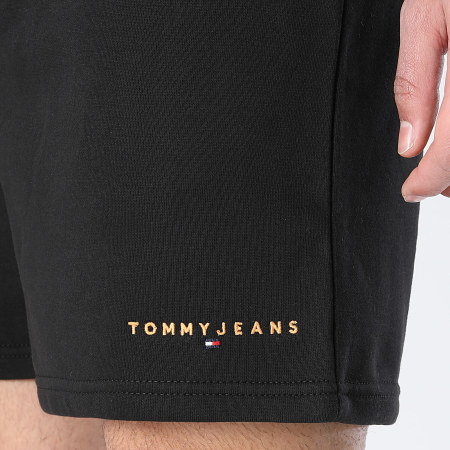 Tommy Jeans - Short Jogging Contrest Linear 2697 Noir