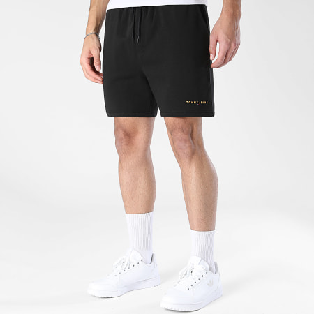 Tommy Jeans - Short Jogging Contrest Linear 2697 Noir