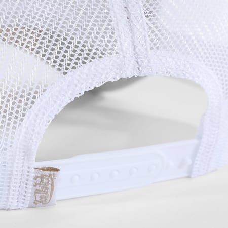 Von Dutch - Casquette Trucker Linen Beige Blanc