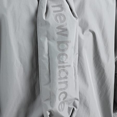 New Balance - Casaco Com Capuz e Fecho de correr Oversize MJO5BX Cinza