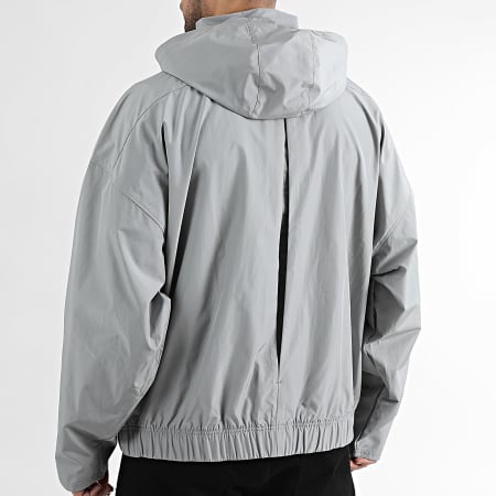 New Balance - Casaco Com Capuz e Fecho de correr Oversize MJO5BX Cinza