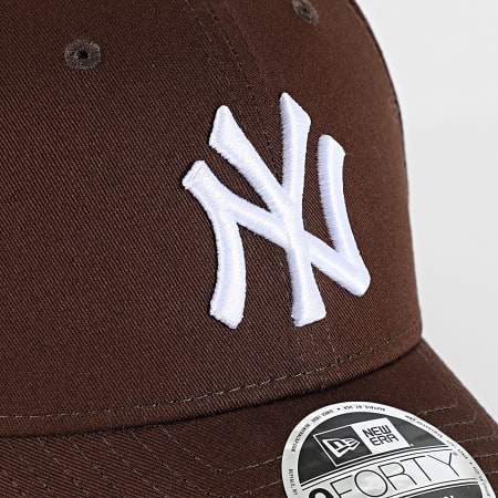 New Era - Cappello MLB 9Forty NY New York Yankees 60771878 Marrone