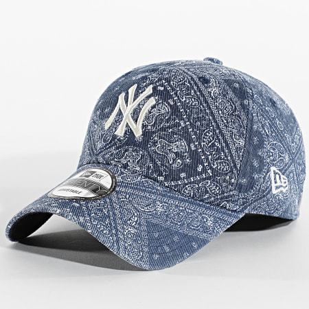 New Era - Casquette NY Yankees 9Twenty 60771823 Bleu Brut Blanc Bandana