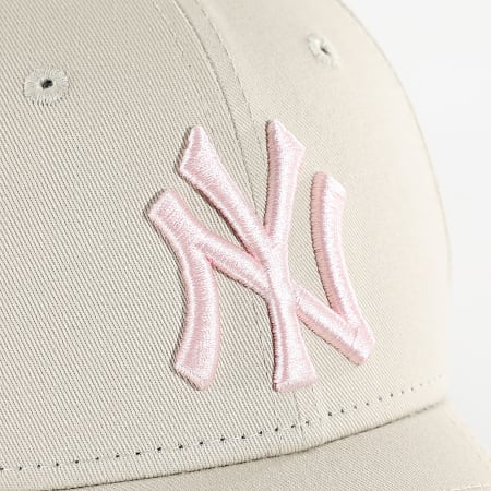 New Era - Casquette Femme 9Forty NY Yankees 60771733 Beige Rose Clair