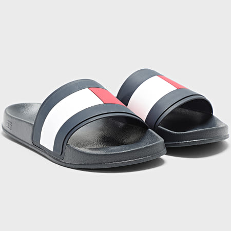 Tommy Hilfiger - Claquettes Core Hilfiger Flag Pool Slide 5798 Desert Sky