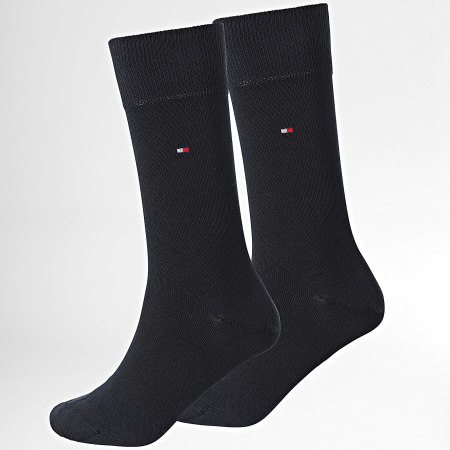 Tommy Hilfiger - Lot De 2 Paires De Chaussettes 1111 Bleu Marine