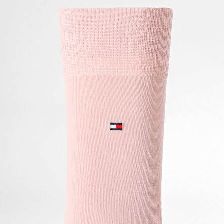 Tommy Hilfiger - Lot De 2 Paires De Chaussettes 1111 Bleu Marine Rose