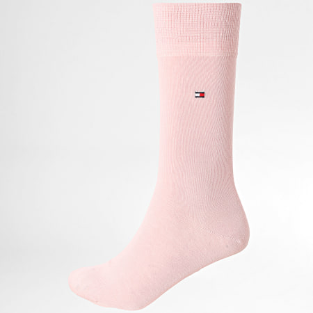 Tommy Hilfiger - Lot De 2 Paires De Chaussettes 1111 Bleu Marine Rose