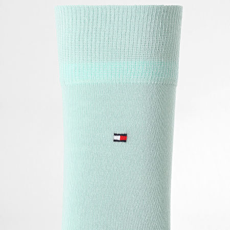 Tommy Hilfiger - Lot De 2 Paires De Chaussettes 1111 Bleu Marine Vert Clair