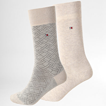 Tommy Hilfiger - Lot De 2 Paires De Chaussettes 8493 Beige
