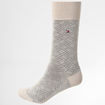 Tommy Hilfiger - Lot De 2 Paires De Chaussettes 8493 Beige