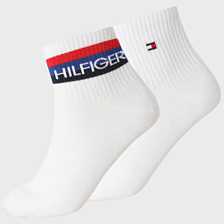Tommy Hilfiger - Lot De 2 Paires De Chaussettes 8497 Blanc