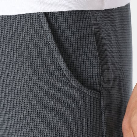 LBO - Pantalón Corto de chándal Waffle 4163 Gris Antracita