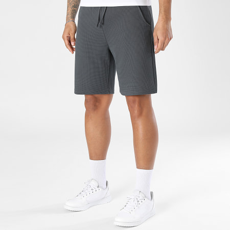 LBO - Pantalón Corto de chándal Waffle 4163 Gris Antracita