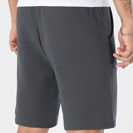 LBO - Pantalón Corto de chándal Waffle 4163 Gris Antracita