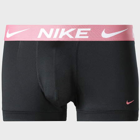 Nike - Lot De 3 Boxers Dri-FIT Essential Micro KE1156 Noir Bleu Rose Orange