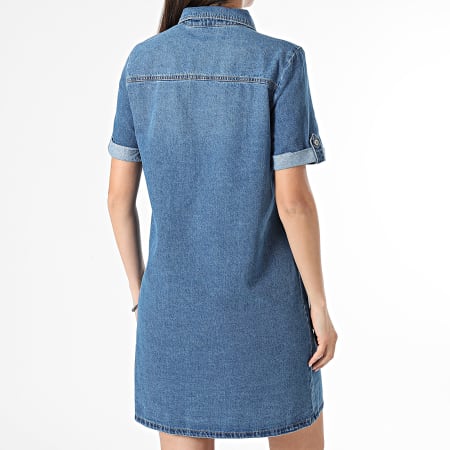 white christmas dresses Lisa Denim Midi Dress
