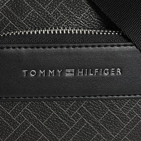 Tommy Hilfiger - Sacoche Flag Monogram Mini Reporter 4138 Noir