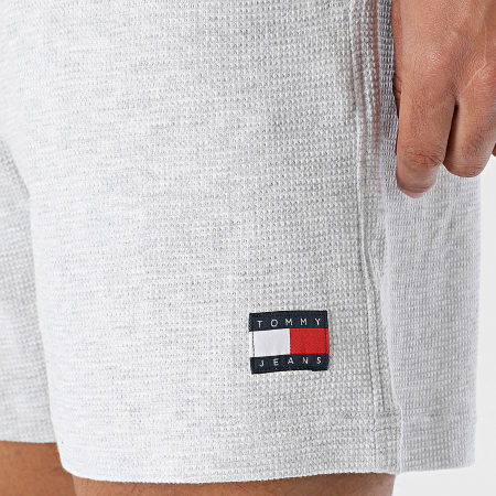 Tommy Jeans - Short Jogging Waffle Beach 3016 Gris Chiné