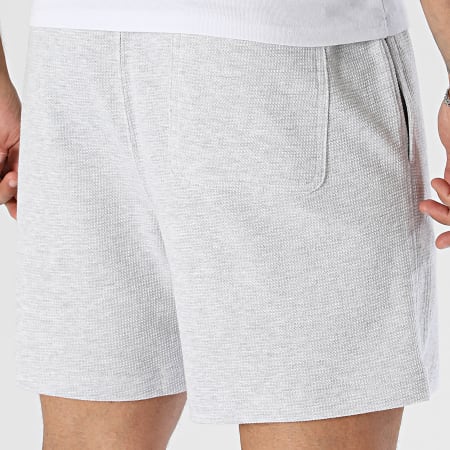 Tommy Jeans - Short Jogging Waffle Beach 3016 Gris Chiné