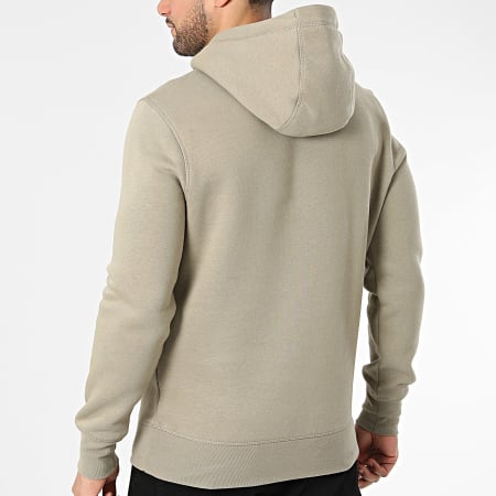 Tommy Hilfiger - Sweat Capuche Tommy Logo 1599 Vert Kaki Clair