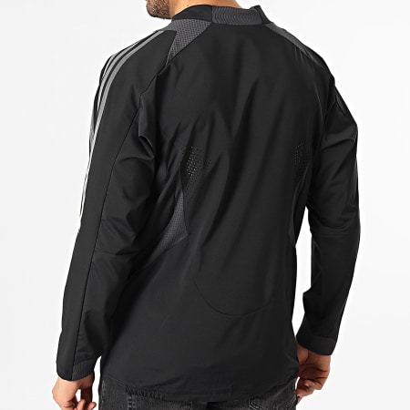Adidas Originals - Veste Zippée Outdoor A Bandes F50 KE0754 Noir Argenté