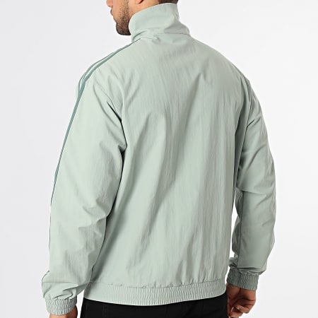 Adidas Originals - Veste Zippée A Bandes Firebird KQ9496 Bleu Vert Clair