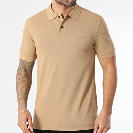 BOSS - Polo Mangas Cortas Pallas 50553564 Camel
