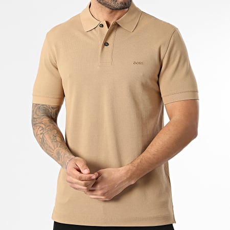 BOSS - Polo Mangas Cortas Pallas 50553564 Camel