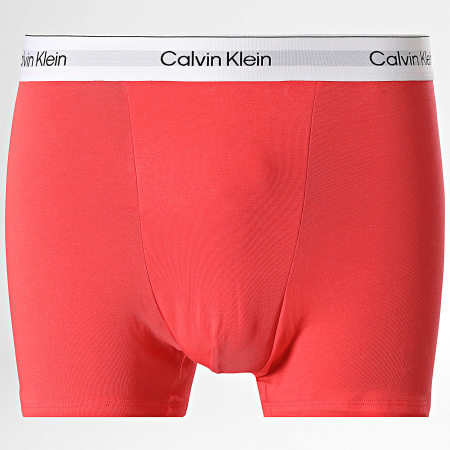 Calvin Klein - Lot De 3 Boxers NB4286 Gris Noir Rouge Blanc