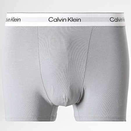 Calvin Klein - Lot De 3 Boxers NB4286 Gris Noir Rouge Blanc
